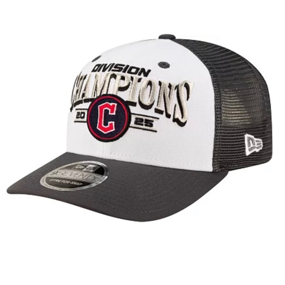 New Era Cleveland Guardians 2025 Division Champions Hat Snapback‎ ON FIELD MLB